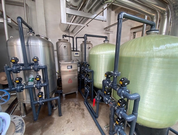 貴州某纖維板工廠鍋爐25噸凈化軟化設備